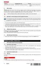 Предварительный просмотр 32 страницы Hilti DD 200 Operating Instructions Manual