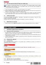 Preview for 56 page of Hilti DD 200 Operating Instructions Manual