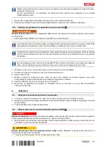 Preview for 73 page of Hilti DD 200 Operating Instructions Manual