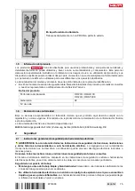 Preview for 83 page of Hilti DD 200 Operating Instructions Manual