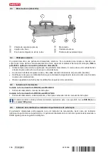 Preview for 114 page of Hilti DD 200 Operating Instructions Manual