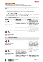 Preview for 151 page of Hilti DD 200 Operating Instructions Manual