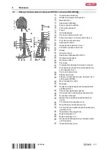 Предварительный просмотр 185 страницы Hilti DD 200 Operating Instructions Manual