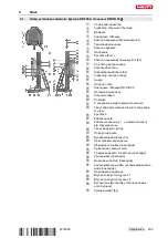 Preview for 211 page of Hilti DD 200 Operating Instructions Manual