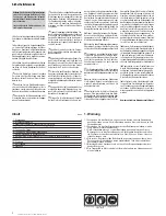 Preview for 2 page of Hilti DD-400E Operating Instructions Manual