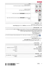 Предварительный просмотр 11 страницы Hilti DD AF-CA L Original Operating Instructions