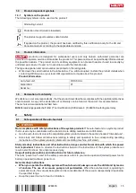 Предварительный просмотр 21 страницы Hilti DD AF-CA L Original Operating Instructions