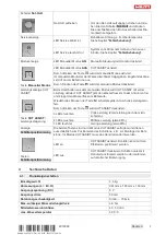 Предварительный просмотр 11 страницы Hilti DD AF-CA Original Operating Instructions