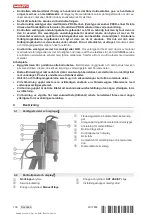 Предварительный просмотр 110 страницы Hilti DD AF-CA Original Operating Instructions