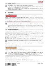 Предварительный просмотр 221 страницы Hilti DD AF-CA Original Operating Instructions