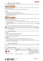 Предварительный просмотр 247 страницы Hilti DD AF-CA Original Operating Instructions