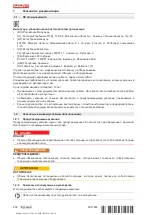 Предварительный просмотр 250 страницы Hilti DD AF-CA Original Operating Instructions