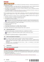 Предварительный просмотр 258 страницы Hilti DD AF-CA Original Operating Instructions