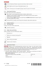 Предварительный просмотр 278 страницы Hilti DD AF-CA Original Operating Instructions