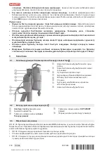 Предварительный просмотр 282 страницы Hilti DD AF-CA Original Operating Instructions