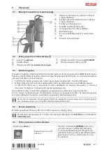 Предварительный просмотр 321 страницы Hilti DD AF-CA Original Operating Instructions