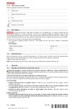 Предварительный просмотр 330 страницы Hilti DD AF-CA Original Operating Instructions