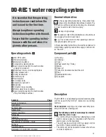 Preview for 5 page of Hilti DD-REC 1 Operating Instructions Manual