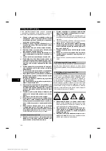 Preview for 121 page of Hilti DD ST-HCL Operating Instructions Manual