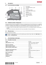 Предварительный просмотр 13 страницы Hilti DD VP-U Original Operating Instructions