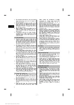 Preview for 9 page of Hilti DD110-D Operating Instructions Manual