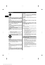 Preview for 11 page of Hilti DD110-D Operating Instructions Manual