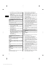 Предварительный просмотр 13 страницы Hilti DD110-D Operating Instructions Manual