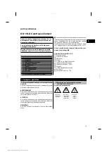 Preview for 18 page of Hilti DD110-D Operating Instructions Manual