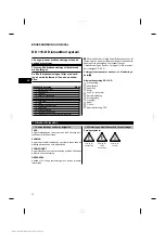 Предварительный просмотр 75 страницы Hilti DD110-D Operating Instructions Manual