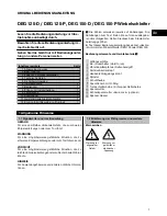 Preview for 6 page of Hilti DEG 125-D Original Operating Instructions