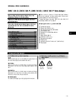 Preview for 122 page of Hilti DEG 125-D Original Operating Instructions