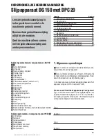 Preview for 52 page of Hilti DG150 Operating Instructions Manual