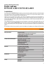Preview for 3 page of Hilti DS TS 5-SE Operating Instructions Manual