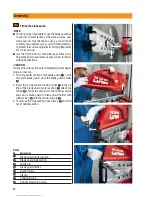 Предварительный просмотр 22 страницы Hilti DS TS20-E Operating Instructions Manual