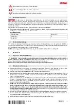 Preview for 11 page of Hilti DSH 600-X Manual