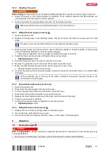 Preview for 39 page of Hilti DSH 600-X Manual