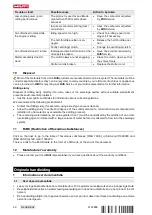 Предварительный просмотр 48 страницы Hilti DSH 700-X Original Operating Instructions