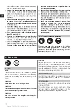 Предварительный просмотр 17 страницы Hilti DSH 700 Operating Instructions Manual