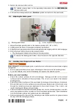 Preview for 33 page of Hilti DST 10-CA Operating Instructions Manual