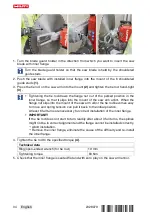 Предварительный просмотр 38 страницы Hilti DST 10-CA Operating Instructions Manual