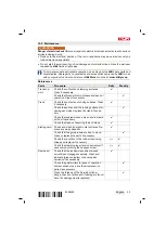 Предварительный просмотр 47 страницы Hilti DST 20-CA Original Operating Instructions