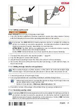 Preview for 27 page of Hilti DSW 1510-CA Manual