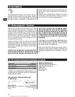 Предварительный просмотр 47 страницы Hilti DX 351 BT Operating Instructions Manual