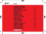 Hilti DX 36 Operating Instructions Manual предпросмотр