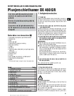 Preview for 34 page of Hilti DX 460 GR Operating Instructions Manual