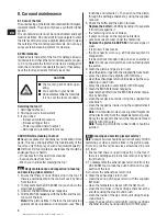 Предварительный просмотр 12 страницы Hilti DX 460 SM Operating Instructions Manual