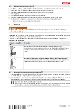 Preview for 103 page of Hilti DX 6 Series Original Operating Instructions