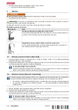 Предварительный просмотр 208 страницы Hilti DX 6 Series Original Operating Instructions