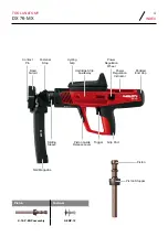 Preview for 4 page of Hilti DX 76-MX Quick Start Manual - Supplement