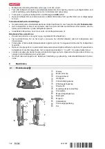 Предварительный просмотр 130 страницы Hilti DX 9-ENP Original Operating Instructions